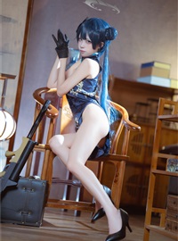 Is it the Three Worlds - NO.031 Blue Archival Concubine Saki Qipao(4)